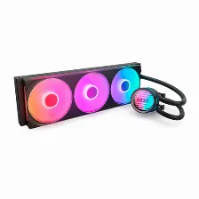 Enfriamiento Liquido Nzxt Kraken Core 360, 3x 120mm, Hasta 2400rpm, Negro