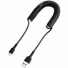 Cable Lightning Startech.com Lightning A Usb A, 480 Mbit/s, Negro