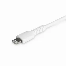 Cable Para Móvil Startech.com 2 M, Usb C A Lightning, Blanco