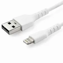 Cable Lightning Startech.com Lightning A Usb A, 480 Mbit/s, Blanco