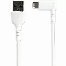 Cable Lightning Startech.com Lightning A Usb A, 480 Mbit/s, Blanco