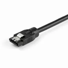 Cable Sata Startech.com Cable Sata Redondo De 0.6m Sata Iii, Macho/macho, 0.6 M, Negro