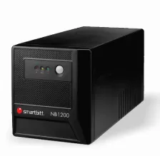 No Break Smartbitt, 1200va/600w, 8 Contactos, Regulacion Y Supresion, 1xusb, 2xrj11