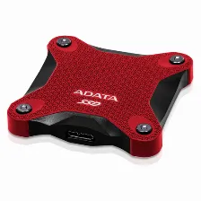 Ssd Externo Adata Sd620 1 Tb, Micro-usb B, Rojo