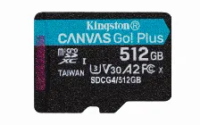 Memoria Micro-sd Kingston Technology Canvas Go Plus 512gb, 200 Mb/s, Clase 10