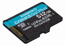 Memoria Micro-sd Kingston Technology Canvas Go Plus 512gb, 200 Mb/s, Clase 10