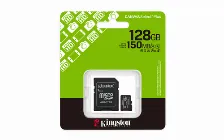 Memoria Micro Sd Kingston 128gb, Technology Canvas Select Plus Gen3, Velocidad 150 Mb/s, Clase 10