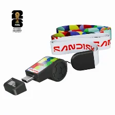 Memoria Usb Sandisk 64gb, Usb-c 3.0, Lectura 300mb/s, Negro, Edicion Fifa 2026