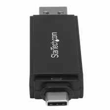 Lector De Memorias Startech.com Sdmsdrwu3ac Transferencia 5000 Mbit/s, Mmc, Microsd (transflash), Microsdhc, Microsdxc, Sd, Sdhc, Sdxc, Color Negro