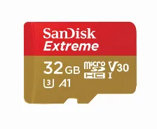Memoria Sandisk Extreme 32 Gb, Microsdhc, Clase 10
