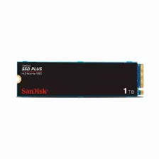 Ssd Sandisk Plus Nvme 1tb, M.2, 3200 Mb/s Lectura, Pci Express 3.0