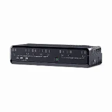 No Break Cyberpower Sl750u 0.75 Kva / 375 W, 890 J, Entrada 140 V, 8 Salidas Ac, Negro