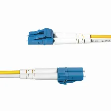Cable Startech.com 1 M, Fibra Os2, Lc, Lc, 10 Gbit/s, Amarillo