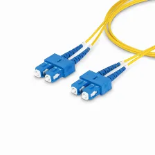 Cable Startech.com 5 M, Fibra Os2, Sc, Sc, 100 Gbit/s, Amarillo