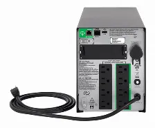 No Break Apc Smt1500c 1.44 Kva / 1000 W, Energía 680 J, Entrada 154 V, Salida 127 V, 8 Salidas Ac, Certi. Rohs, Energy Star, Tower, Indicadores Led Estado, Tiempo Recarga Bat. 3 H, Color Negro