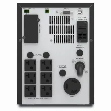 No Break Apc Smv3000ca 3 Kva / 2100 W, Entrada 150 V, 7 Salidas Ac, Negro