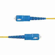 Cable Startech.com 15 M, Fibra Os2, Lc, Sc, 100 Gbit/s, Amarillo