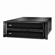 No Break Apc Srt10krmtf 10 Kva Entrada 240 V, 6 Salidas Ac, Negro