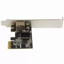 Tarjetas De Red Startech.com Interfaz De Host Pci Express, Interfaz Ethernet, Puertos Ethernet Lan 1, Tasa De Transferencia (máx) 2000 Mbit/s, Color Negro, Metálico, Pc/servidor