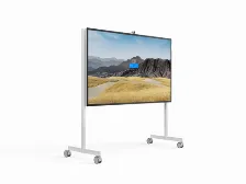 Soporte Steelcase Stpm2cart85 Carrito Multimedia, Gris, Blanco