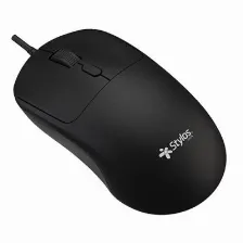 Mouse Alambrico Stylos, 1,600 Dpi, Conexion Usb-a, 1.15m, Negro