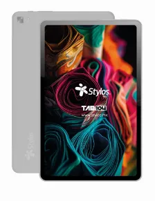 Tablet Stylos Tab104, 10.4 Pulg, Octa Core, Resolucion 2000x1200, Ram 4gb, Almacenamiento 128gb, Wifi, Android 13, Incluye Funda, Usb-c, Color Plata