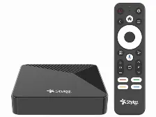 Tv Box Stylos Smart 4k, Android 14, 16gb Rom, 2gb Ram, Hdmi, Wi-fi, Bluetooth, Negro