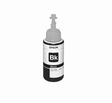 Botella De Tinta Epson Negra Para L800 T673120 70ml Original