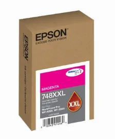 Cartucho Epson Modelo T748xxl Magenta, Para Wf-6090, Wf-6590, Alta Capacidad, Rendimeinto De 7,000 Impresiones, Costo Pp $0.18c