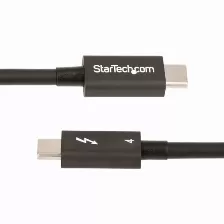Cable Thunderbolt Startech.com 1 M V. 4, 40 Gbit/s, Negro