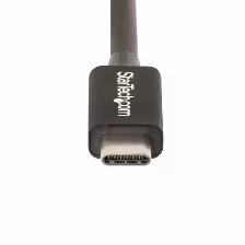 Cable Thunderbolt Startech.com 1 M V. 4, 40 Gbit/s, Negro