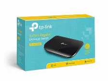 Switch Tp-link Tl-sg1005d No Administrado, Rj-45 5, Gigabit Ethernet (10/100/1000), Negro