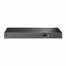 Switch Tp-link Tl-sl1218p No Administrado, Rj-45 18, Gigabit Ethernet (10/100/1000), (poe +) 16, 1u, Negro