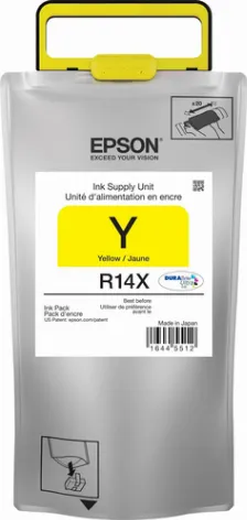 Cartucho De Tinta Epson R14x Original, Amarillo