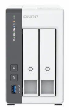 Nas Qnap Ts-216g-us Cortex-a55, 2 Ghz, 0 Tb, Bahías 2, 2.5/3.5