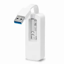 Tarjeta De Red Tp-link Ue300, Usb A Ethernet, 1000 Mbit/s (gigabit), Blanco