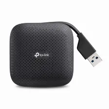 Hub Portatil Tp-link Uh400, 4 Puertos, Usb 3.0, Negro