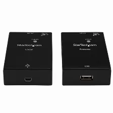 Extensor Alargador De 1 Puerto O Usb 2.0 Por Cat5 O Cat6 50m