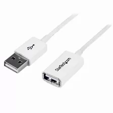 Extensor Startech.com 1 M, Usb A A Usb A, 480 Mbit/s, Blanco