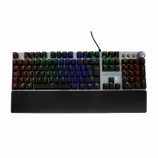 Teclado Gamer Mecanico Teclas Macro Programables Resistance Vortred V-930600