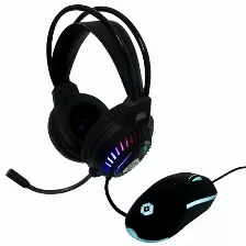 Audífonos Perfect Choice V-930648 Diadema, Alámbrico, Usb, Negro