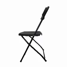 Pack De 10 Sillas Plegables Modamob Raven, Negras, Reforzadas, 47 X 45 X 82cm, Tubo 19mm, Calibre 18, Hasta 120kg