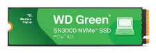 Ssd Wd Green Sn3000, 500gb, M.2, Nvme, 4100 Mb/s Escritura, 5000 Mb/s Lectura, Pci Express 4.0