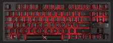 Teclado Xzeal Alambrico Xst-300, Rgb, Retroiluminado, Membrana, Cable Reforzado, Funcion Multimedia
