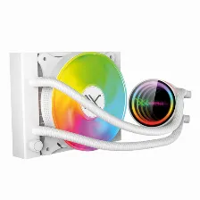 Sistema De Enfriamiento Liquido Xzeal Cooler 120, 12 Cm, 2200 Rpm, Amd/intel, Blanco