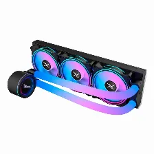 Enfriamiento Liquido Xzeal Vostok Ar360, Argb, Rpm 800-1800, Intel/amd, Negro
