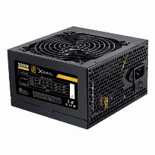 Fuente De Poder Xzeal Xzps500b, 500w, 80 Plus Bronze, Atx, 24 Pin Atx, No Modular, Negro