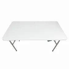 Mesa Modamob Plegable, Modelo Flex Board, 1.22 Metros, Altura 74cm, Ancho 61cm, Color Blanco