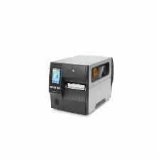 Impresora De Recibo Zebra Tt Zt411 Térmico, Impresora De Tpv, Inalámbrico Y Alámbrico, Interfaz Bluetooth, Ethernet, Rj-45, Rs-232, Usb, Rs-232, Negro, Gris